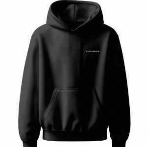 Black Pullover Hoodie